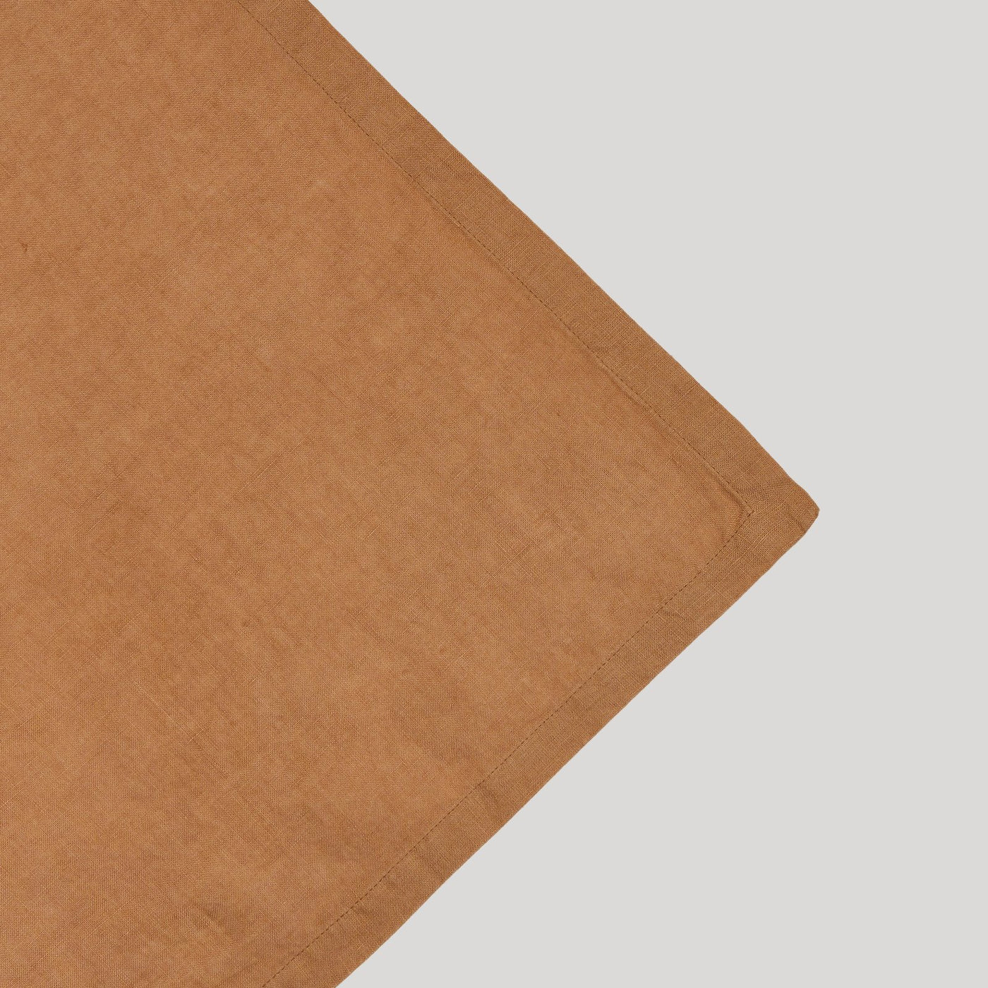 French Flax Linen Swaddle in Sandalwood