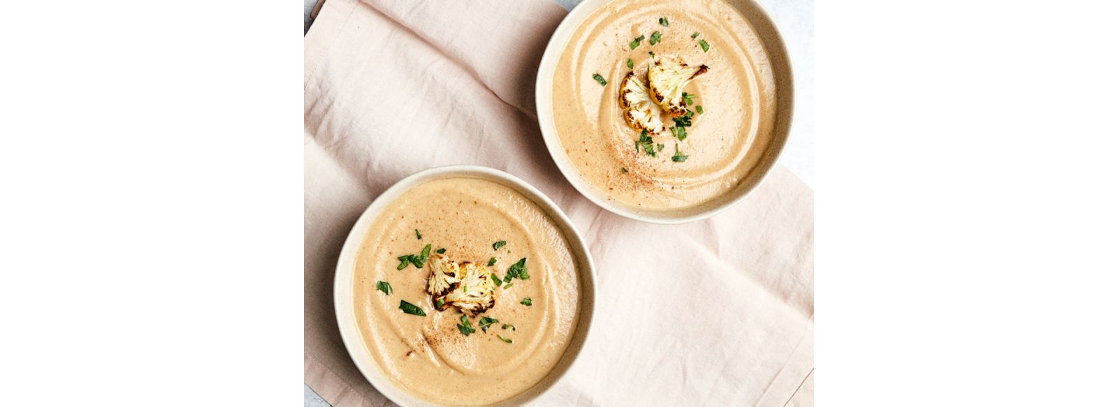 Roast Cauliflower Soup Recipe by Alexandra King