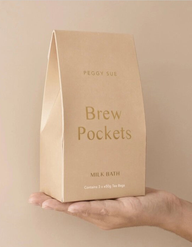 Renew with Peggy Sue: Bath Brew Pockets