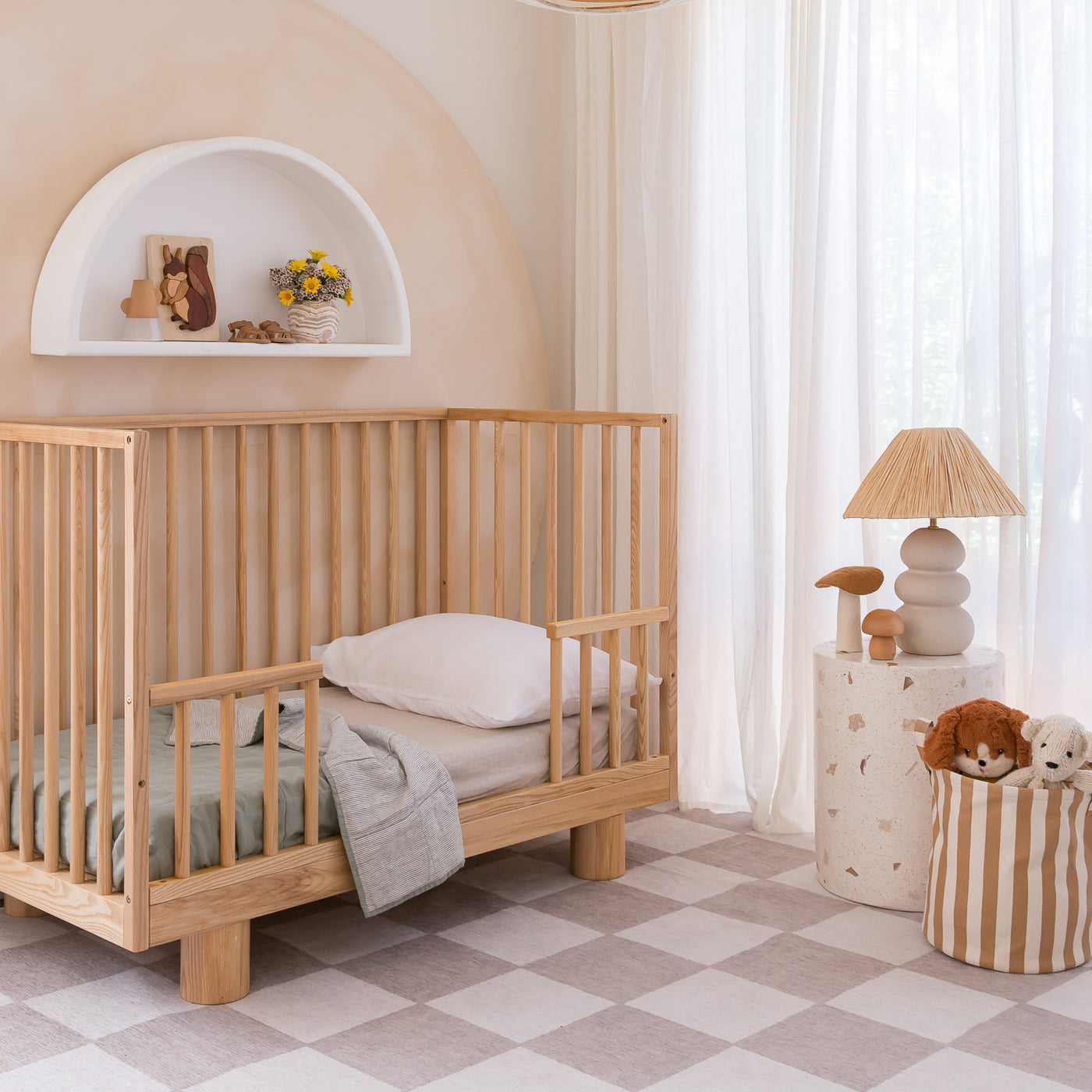 French Flax Linen Cot Sheet in Natural – I Love Linen