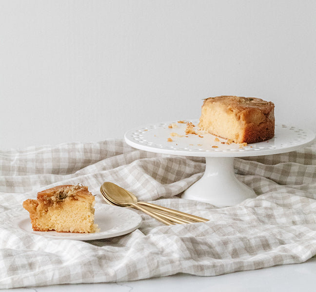 Pineapple and Rosemary Upside Down Cake