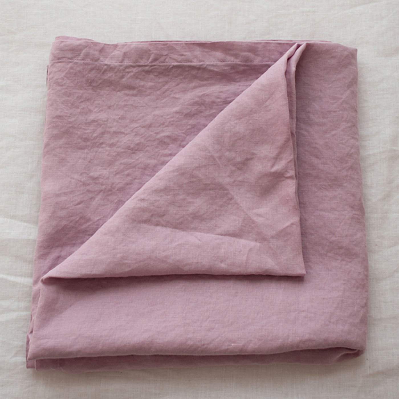 French Flax Linen Swaddle in Lilac