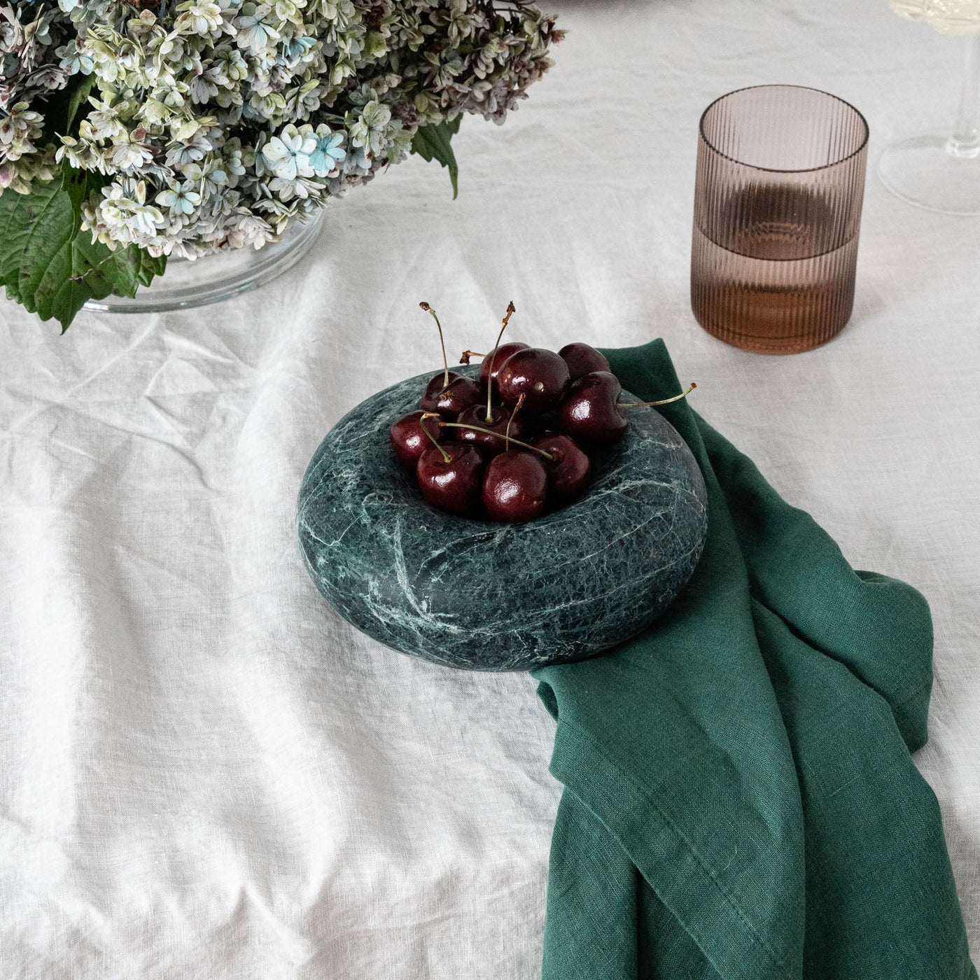 French Flax Linen Napkins (Set Of 4) in Jade